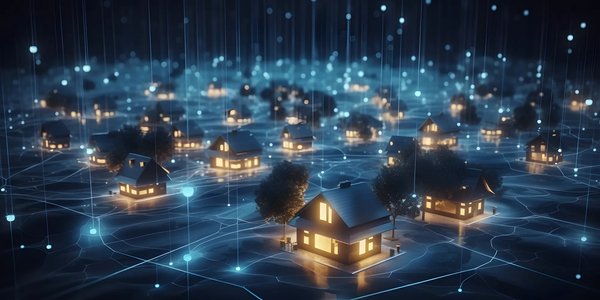 solar cells in front of city